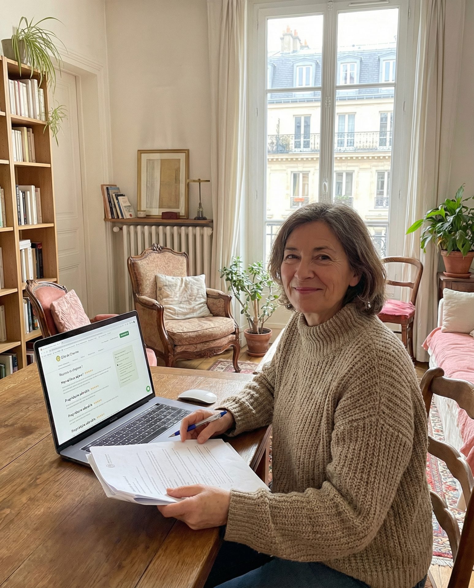 Client satisfait conciergerie Airbnb Vichy